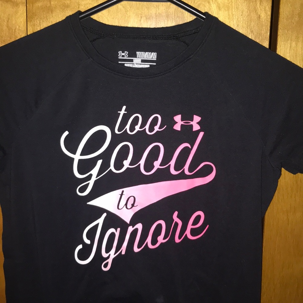 Under armour girls t-shirt
